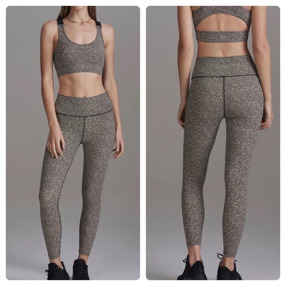Varley Luna Leggings Mixed Pebble SZ M
